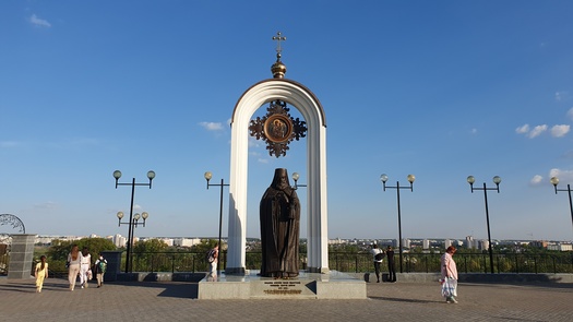 Могилев. Памятник святителю Георгию Конисскому
